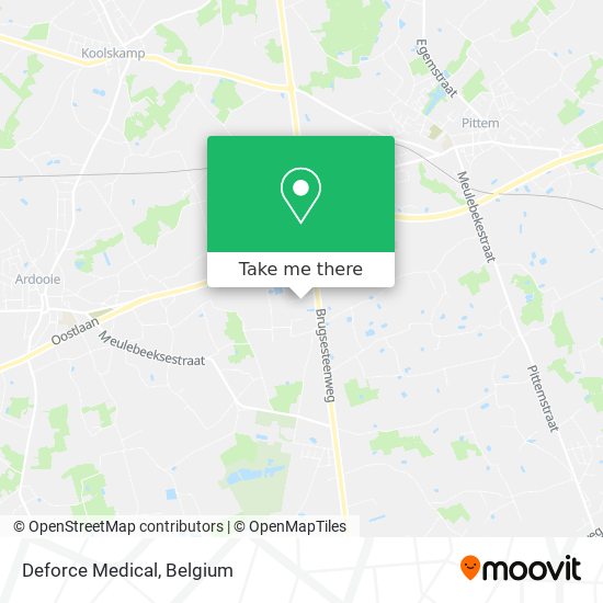 Deforce Medical map