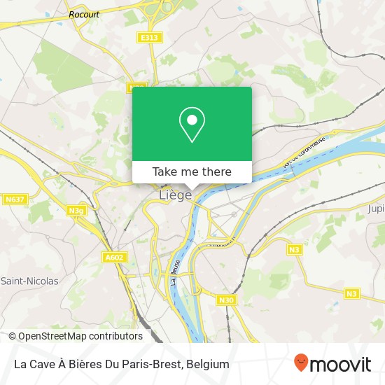 La Cave À Bières Du Paris-Brest map