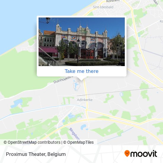 Proximus Theater map