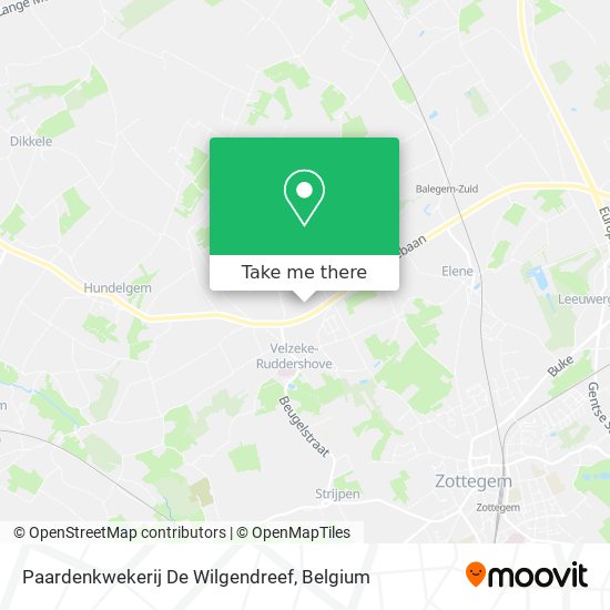 Paardenkwekerij De Wilgendreef map