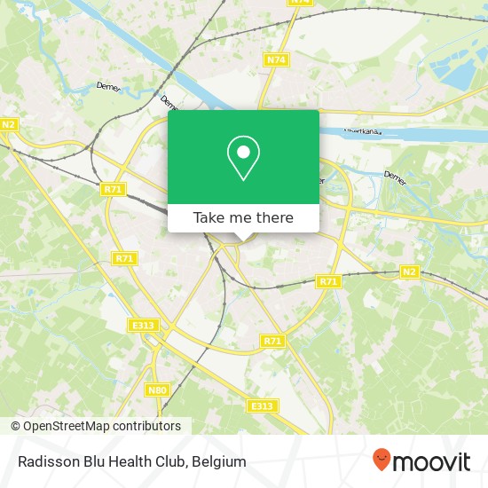 Radisson Blu Health Club plan