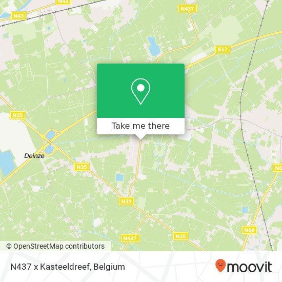 N437 x Kasteeldreef map