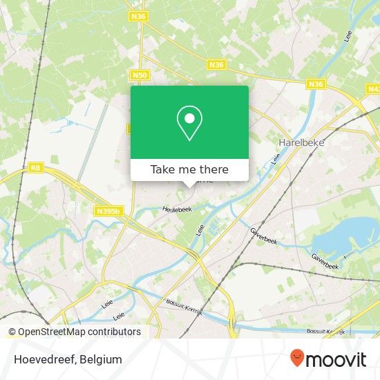 Hoevedreef map