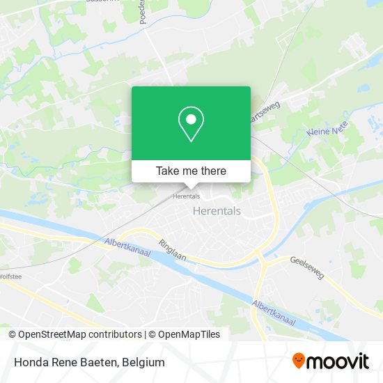 Honda Rene Baeten map