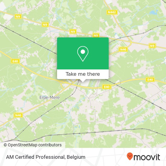 AM Certified Professional map