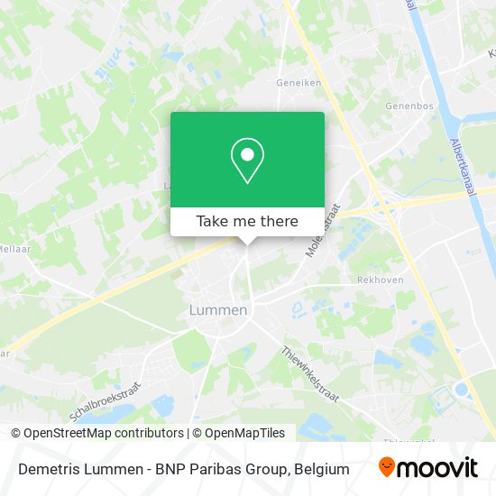 Demetris Lummen - BNP Paribas Group map