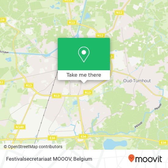 Festivalsecretariaat MOOOV map