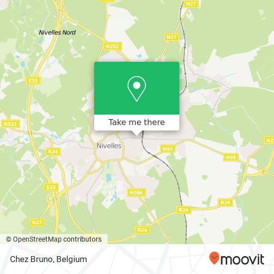 Chez Bruno map