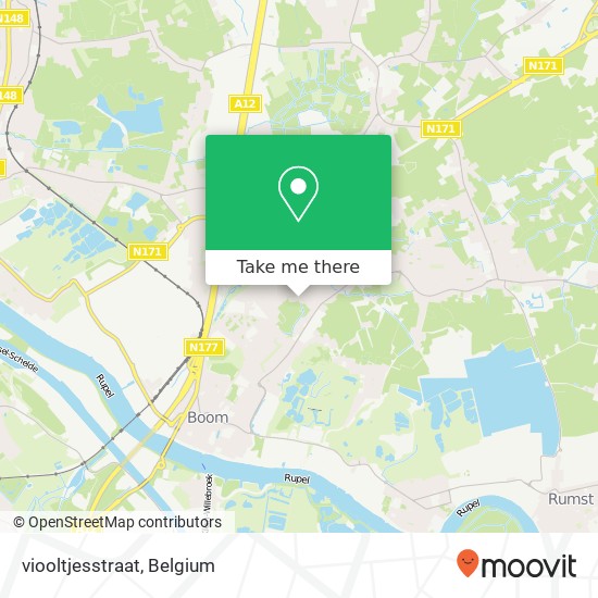 viooltjesstraat map