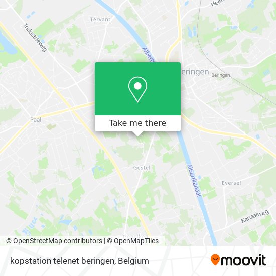 kopstation telenet beringen map