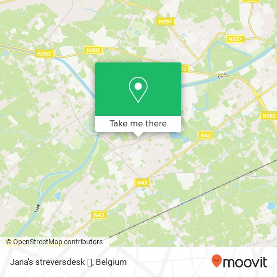 Jana's streversdesk 📚 map