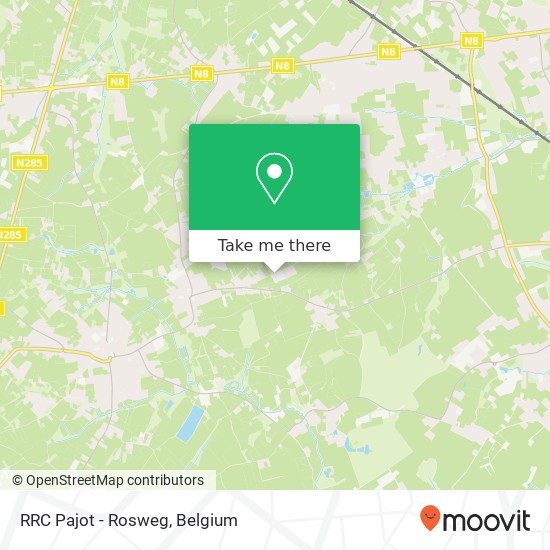 RRC Pajot - Rosweg map
