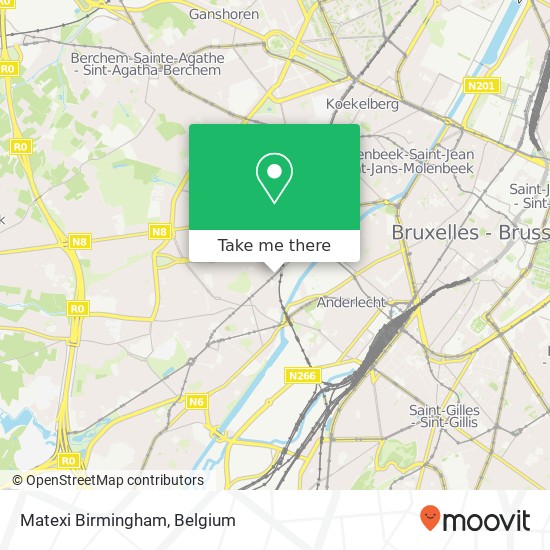 Matexi  Birmingham map