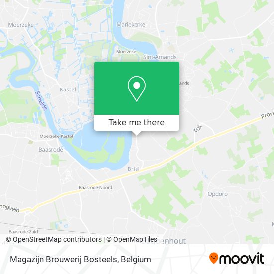 Magazijn Brouwerij Bosteels map