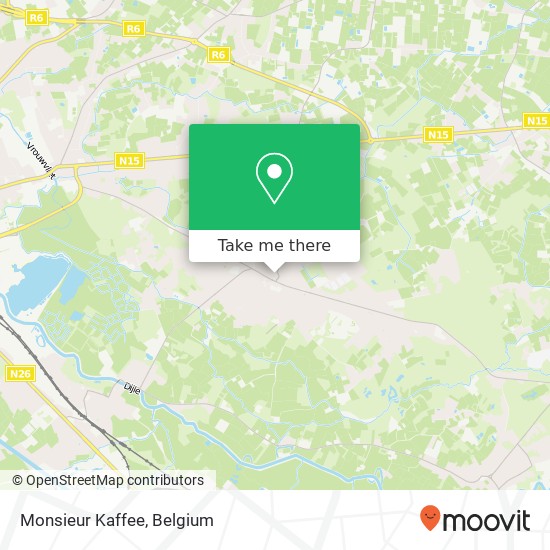 Monsieur Kaffee map