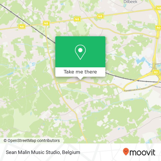 Sean Malin Music Studio map