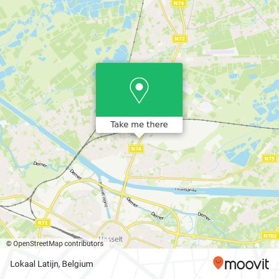 Lokaal Latijn plan