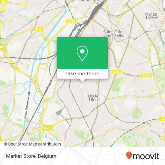 Market Store map