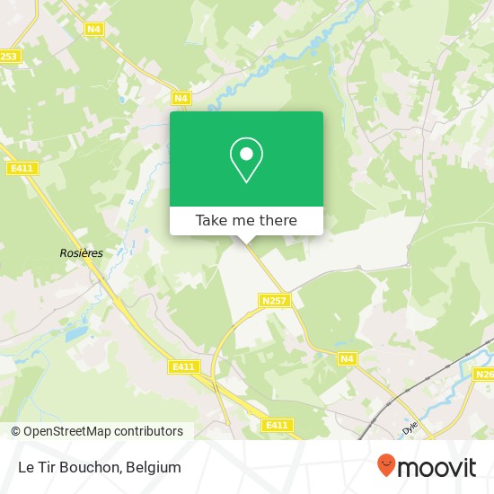 Le Tir Bouchon plan