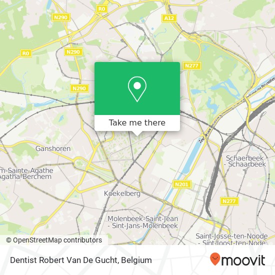 Dentist Robert Van De Gucht plan