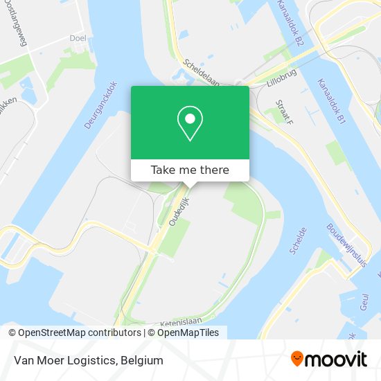 Van Moer Logistics map