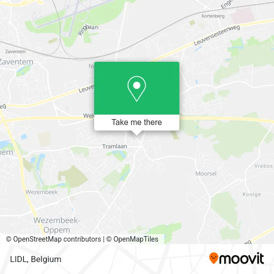 LIDL map