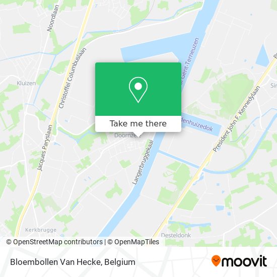 Bloembollen Van Hecke map