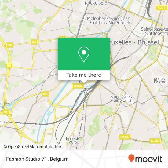 Fashion Studio 71 map