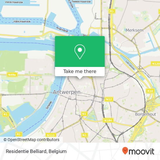 Residentie Belliard plan