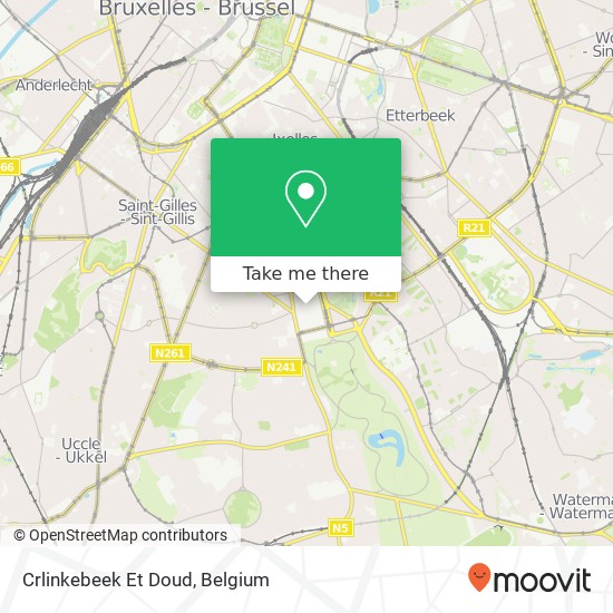 Crlinkebeek Et Doud map