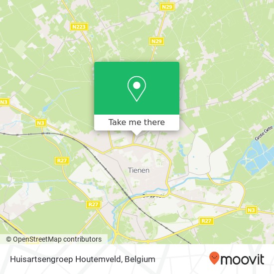 Huisartsengroep Houtemveld map