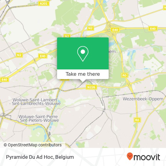 Pyramide Du Ad Hoc map