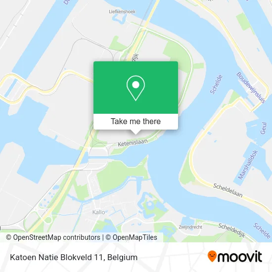 Katoen Natie Blokveld 11 map