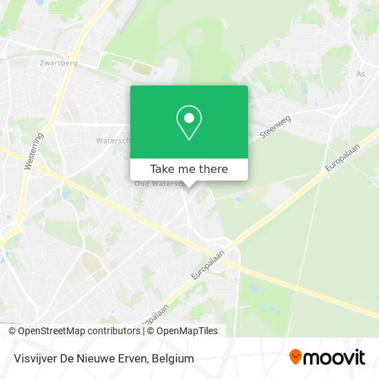 Visvijver De Nieuwe Erven map