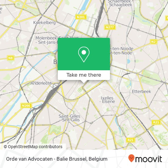 Orde van Advocaten - Balie Brussel map