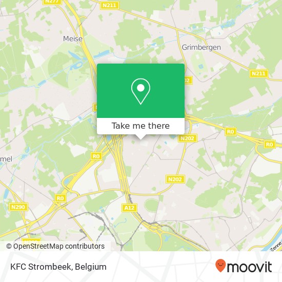 KFC Strombeek plan