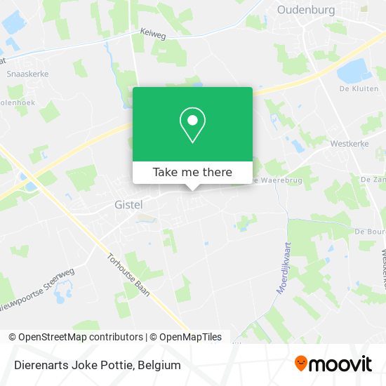 Dierenarts Joke Pottie map