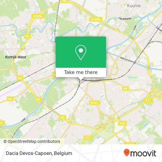 Dacia Devos-Capoen map