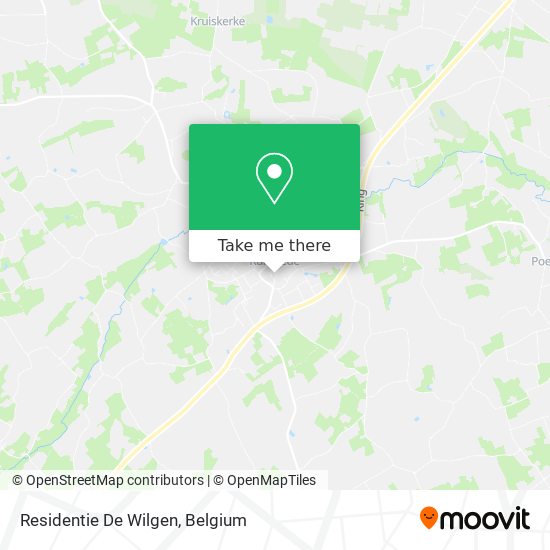 Residentie De Wilgen map