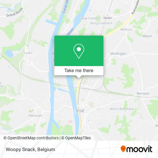 Woopy Snack map