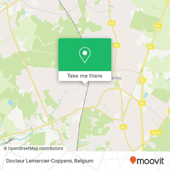 Docteur Lemercier-Coppens map