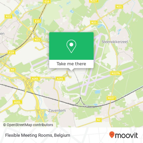Flexible Meeting Rooms map