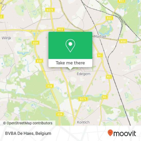 BVBA De Haes map