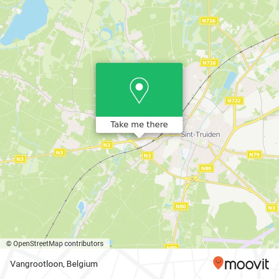 Vangrootloon map