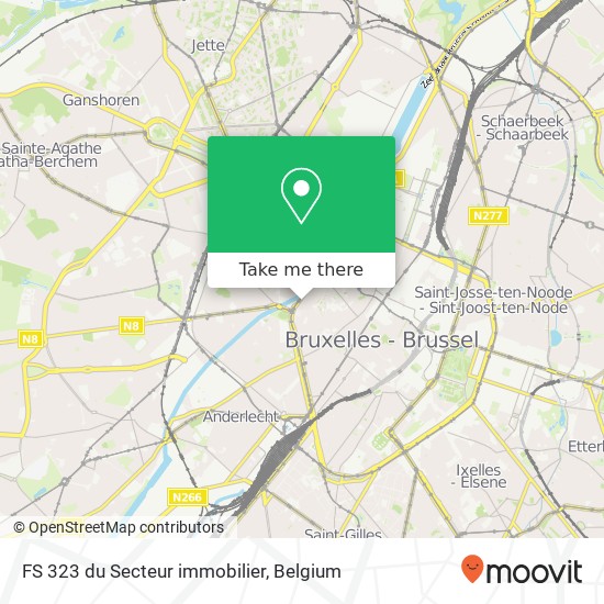 FS 323 du Secteur immobilier map