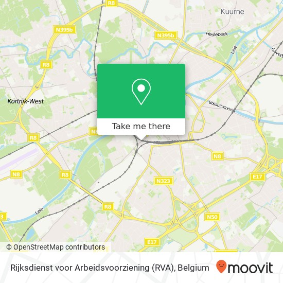 Rijksdienst voor Arbeidsvoorziening (RVA) map