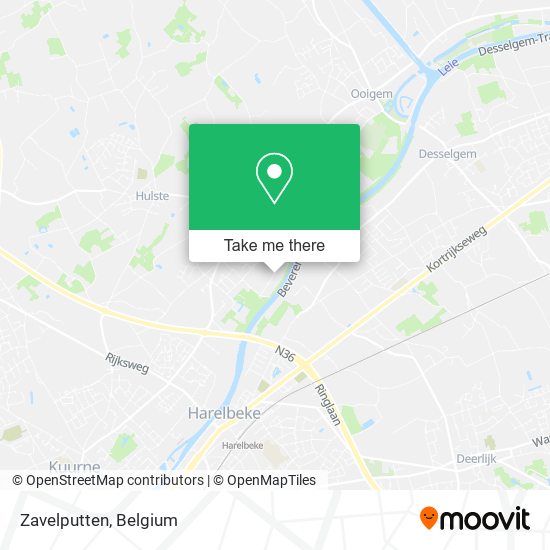 Zavelputten map