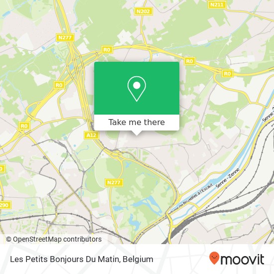 Les Petits Bonjours Du Matin map