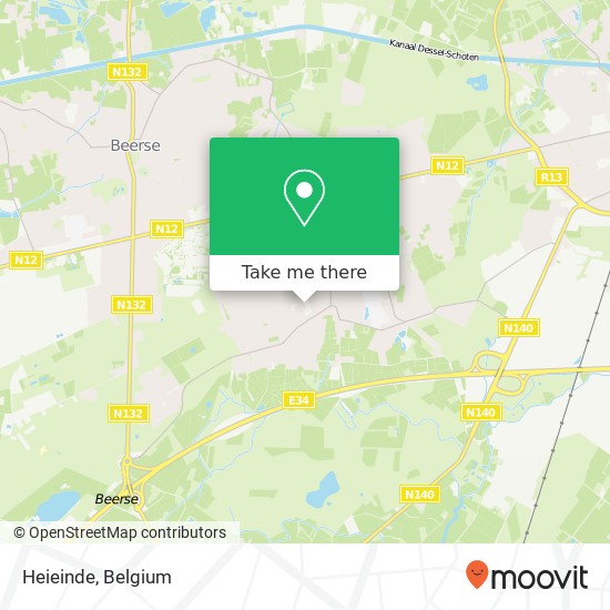 Heieinde map