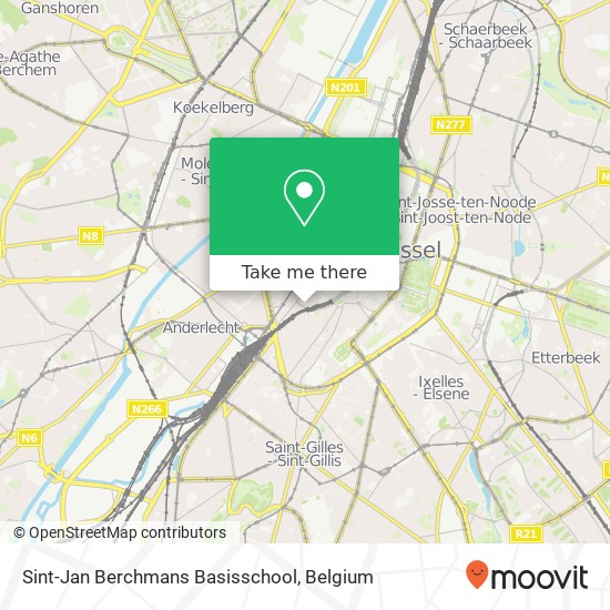 Sint-Jan Berchmans Basisschool map